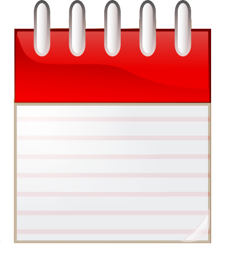 Blank Calendar Pages on Blank Spiral Calendar Page Png